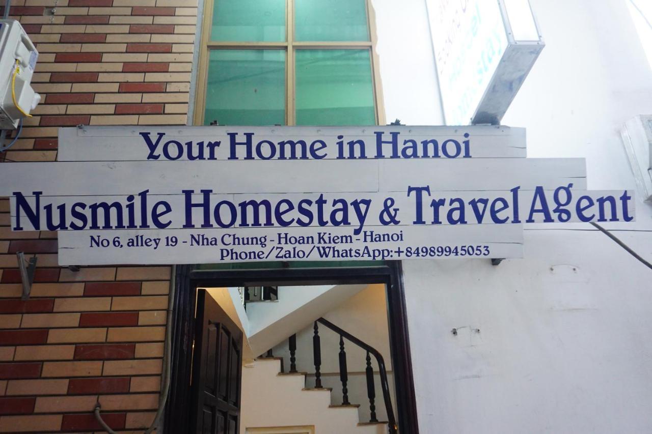Nusmile'S Hostel And Travel Hanoi Eksteriør bilde