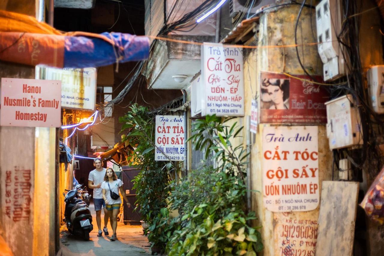 Nusmile'S Hostel And Travel Hanoi Eksteriør bilde